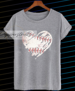 Baseball heart T Shirt