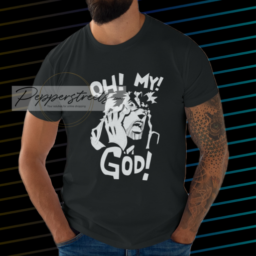 JoJo's Bizarre Adventure Joseph Joestar Oh My God T-Shirt