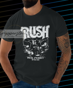 Rush Neil Peart RIP 2020 band t-shirt