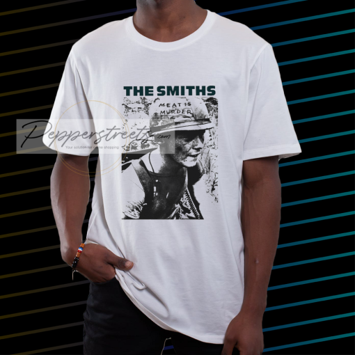 The Smiths Shirt Meat is Murder Morisset t-shirt