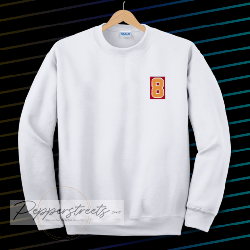 Number 8 Sweatshirt