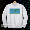 the world's greatest planet sweatshirt (white)