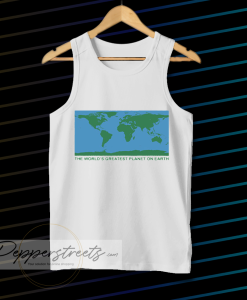 the world's greatest planet tanktop (white)