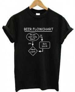 Beer Flowchart T-shirt