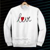 RED LOVE Sweatshirt