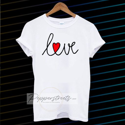 RED LOVE T-shirt