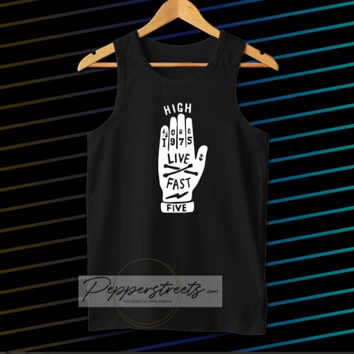 REGULAR FIT BLACK TANKTOP