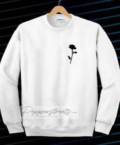 Rose black rose Sweatshirt