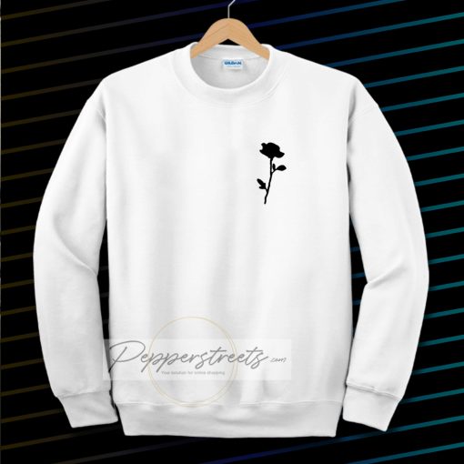 Rose black rose Sweatshirt