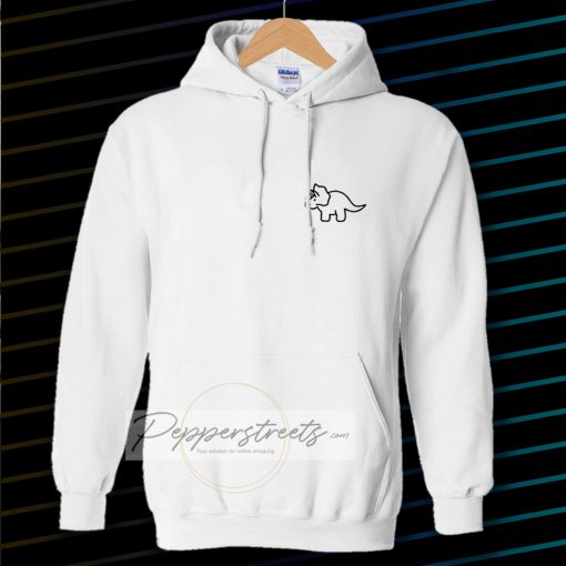 Swag Dinossauro Triceratops Hoodie