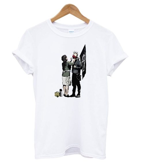 Anarchist and Mother Banksy T shirt