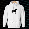 Anglo norman horse unisex Hoodie