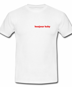 Bonjour baby t-shirt