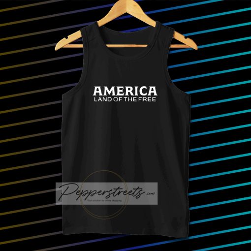 Chris Pratt America Land of the Free Tanktop