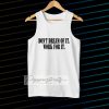 Don't Dream of it work for it Classic Tanktop