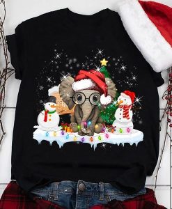 Elephant Elephant And Snowman Fb Classic T Shirt