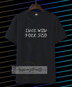 Hidden Message Japanese Fuck You T-shirt