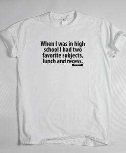 High School Tshirt