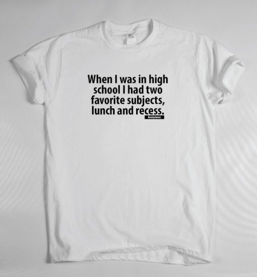 High School Tshirt