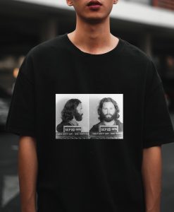 Jim Morrison Mugshot Shirt Jim Morrison Shirt