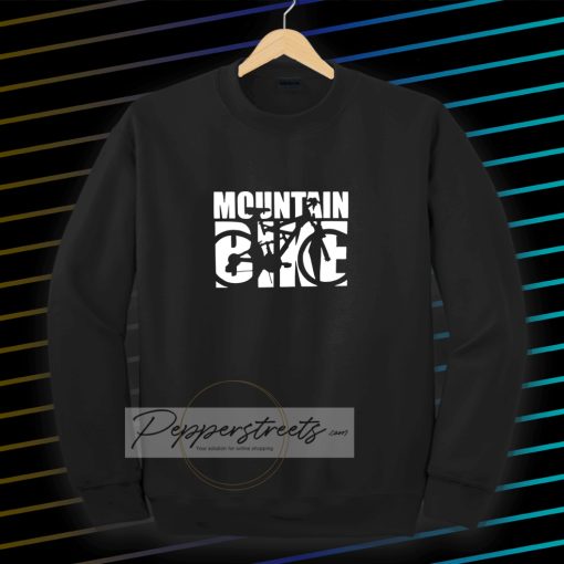Mountain Bike Design Sweatshirt