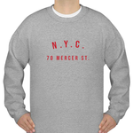 Nyc 70 mercer st sweatshirt