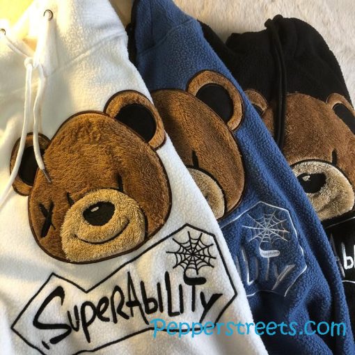 Superb Bear Fleece Hoodie