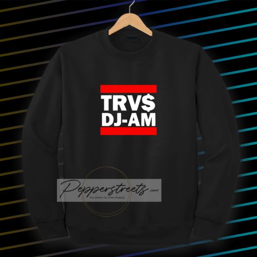 TRVS DJ-AM Black Sweatshirt