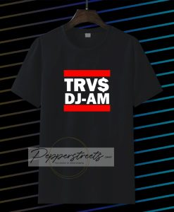 TRVS DJ-AM Black T-Shirt