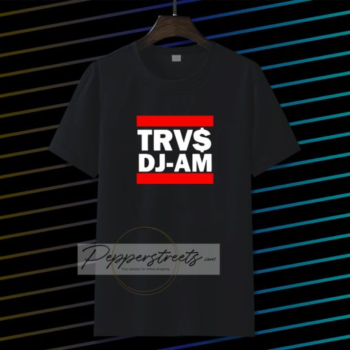 TRVS DJ-AM Black T-Shirt