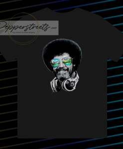 Bob Ross Artist Headphones Joy Of Painting t shirt