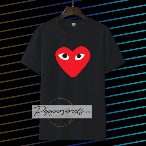 Heart with eyes T-shirt