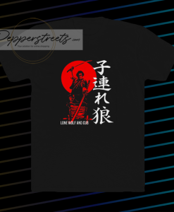 Japan shogun assassin lone wolf and cub tshirt