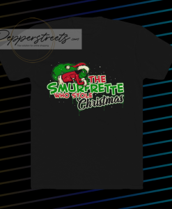 The Smurfrette who stole chrismas t shirt