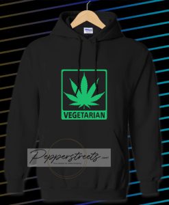 Vegetarian Marijuana Hoodie