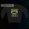 1983 Birthday Retro Vintage Sweatshirt