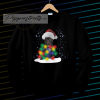 Bulldog Led Christmas Lights Sweatshirt