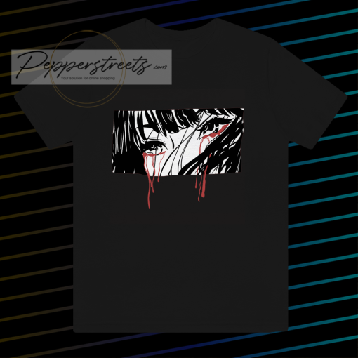 Crying Girl Manga T-shirt