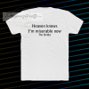 Heaven Knows I'm Miserable Now The Smiths T-shirt