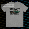 Steve McQueen 68 Bullitt Mustang 390 GT retro t-shirt