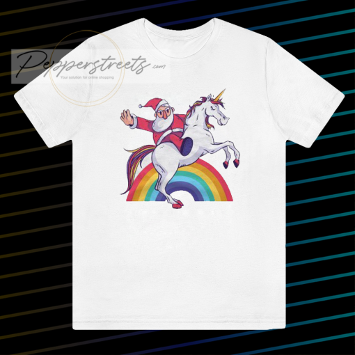 Unicorn Santa's T Shirt