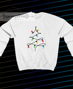 Christmas Tree Lamps sweatshirt