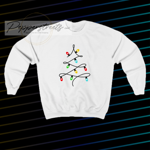 Christmas Tree Lamps sweatshirt