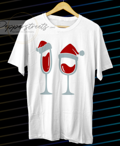 Christmas Wine Santa Cuttable T Shirt