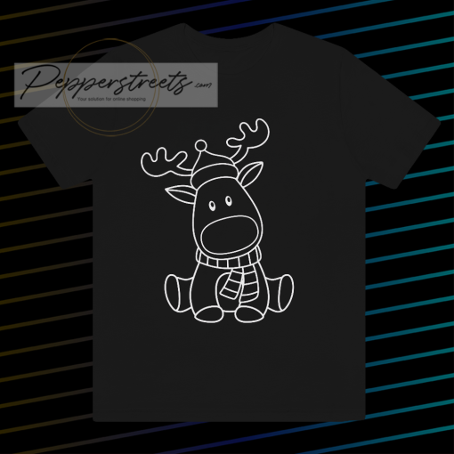 Cute Christmas Reindeer T-shirt