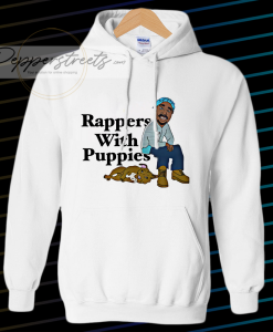 Dog Limited Rappers With Puppies Pink Hoodie