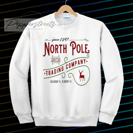 North Pole Christmas Sweatshirt