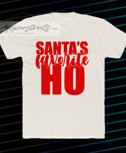 Santa's Favorite Ho _ Funny Christmas Shirt