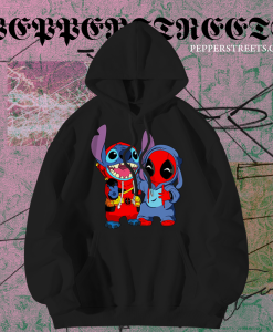 Deadpool And Stitch Hoodie TPKJ1