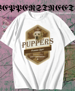 Letterkenny Puppers Premium Lager Beer V-neck T-Shirt TPKJ1